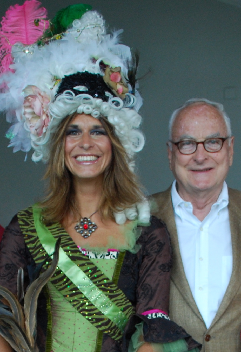 dsc_0648 Queen Slugtoinette and Oregon Native Film Director James Ivory at the 2009 Slime Ball
